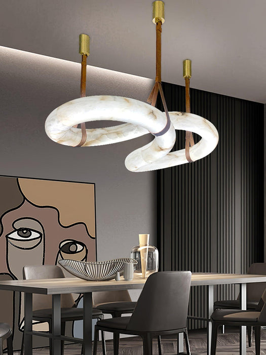 Infinity Alabaster Pendant Lamp Vakkerlight