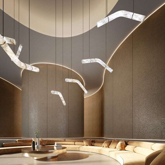 Infinity Alabaster Pendant Lamp Vakkerlight
