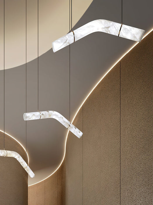 Infinity Alabaster Pendant Lamp Vakkerlight