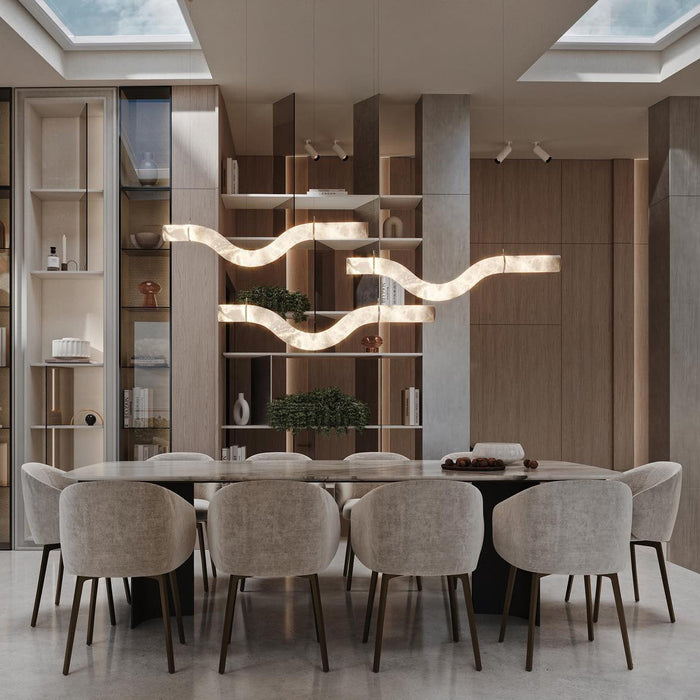 Infinity Alabaster Pendant Lamp Vakkerlight