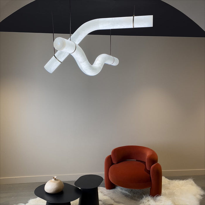 Infinity Alabaster Pendant Lamp Vakkerlight