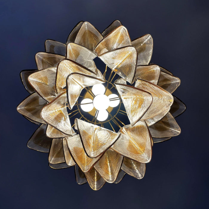 Isabella Glass Chandelier Vakkerlight