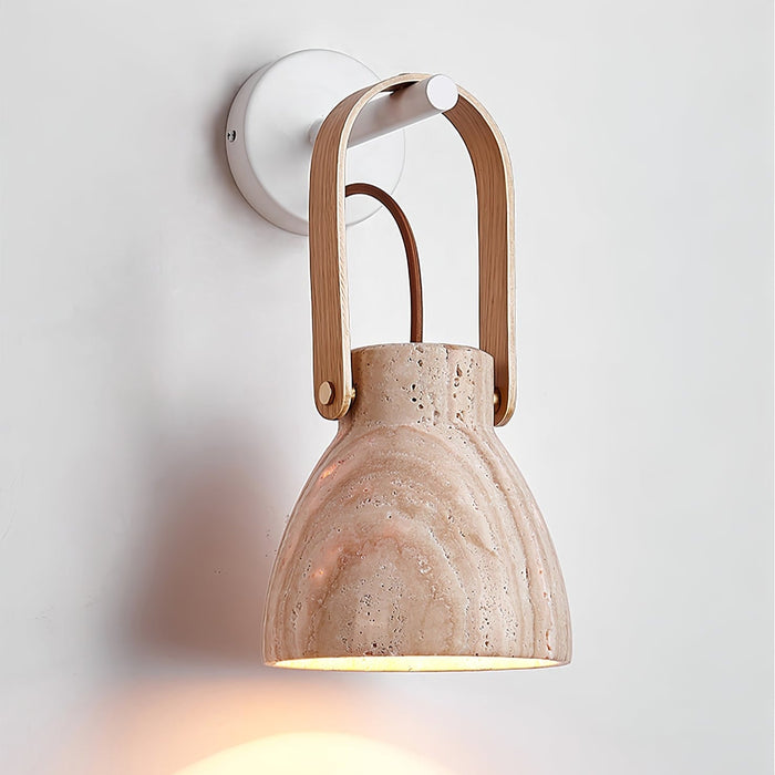 Lanta Arc Stone Sconce Vakkerlight
