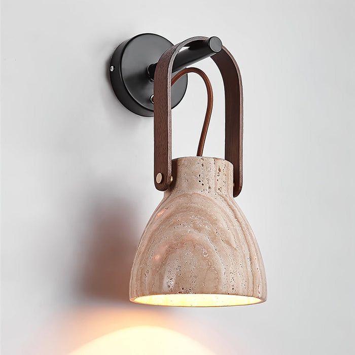 Lanta Arc Stone Sconce Vakkerlight