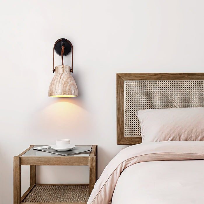 Lanta Arc Stone Sconce Vakkerlight