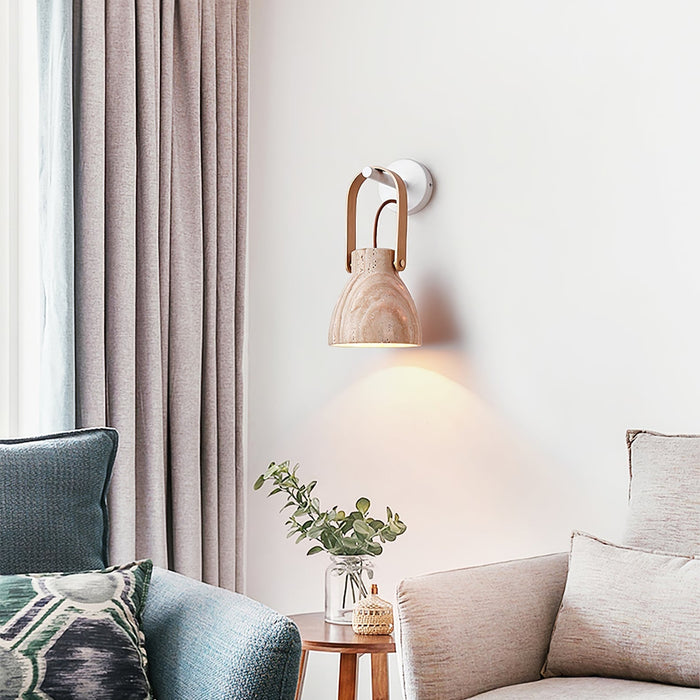 Lanta Arc Stone Sconce Vakkerlight