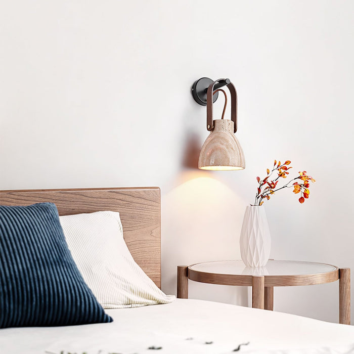 Lanta Arc Stone Sconce Vakkerlight