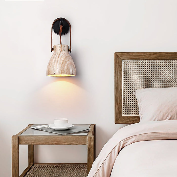 Lanta Arc Stone Sconce Vakkerlight
