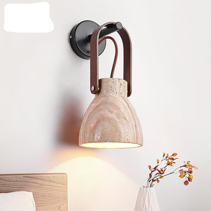 Lanta Arc Stone Sconce Vakkerlight