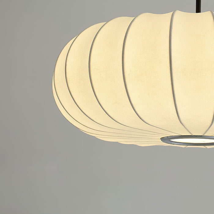Lantern Silk Pendant Lamp
