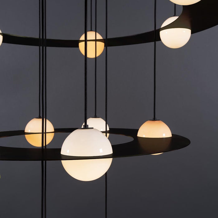 Orbion Black Pendant Lamp Vakkerlight