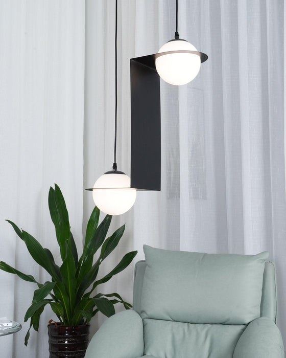 Orbion Black Pendant Lamp Vakkerlight