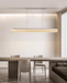 Linear Travertine Suspension Lamp Vakkerlight
