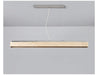 Linear Travertine Suspension Lamp Vakkerlight