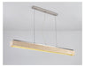 Linear Travertine Suspension Lamp Vakkerlight