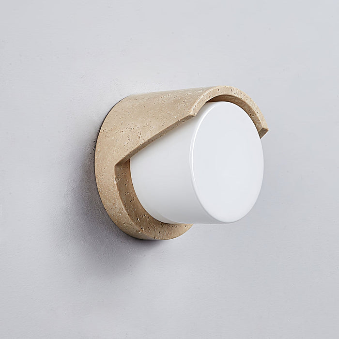 Linus Travertine Wall Light Vakkerlight
