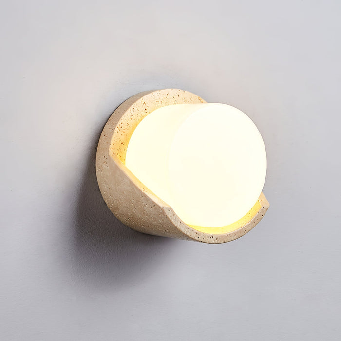 Linus Travertine Wall Light Vakkerlight
