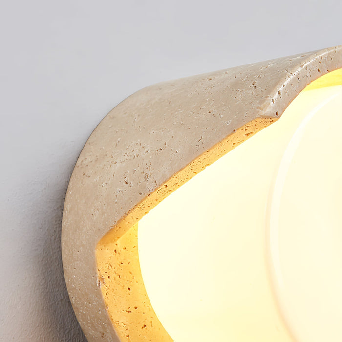 Linus Travertine Wall Light Vakkerlight