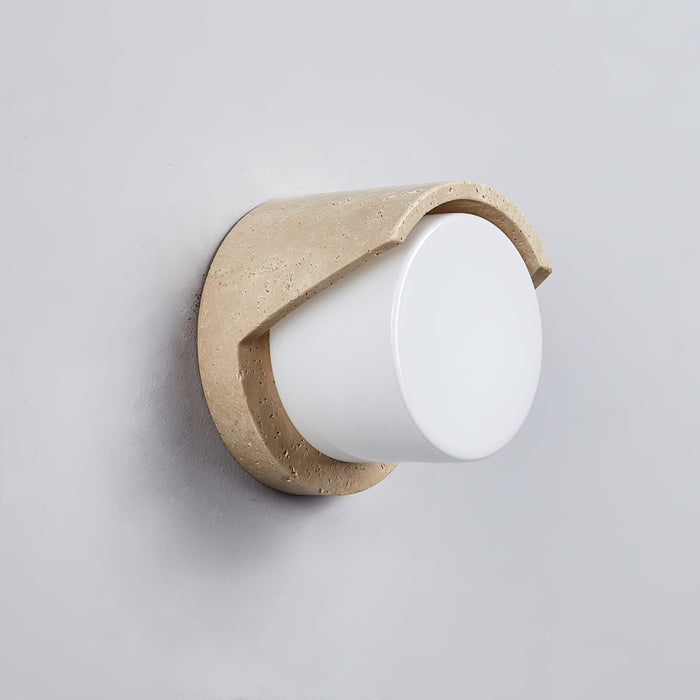 Linus Travertine Wall Light Vakkerlight
