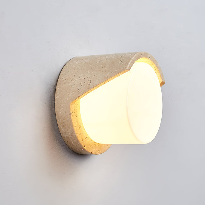 Linus Travertine Wall Light Vakkerlight