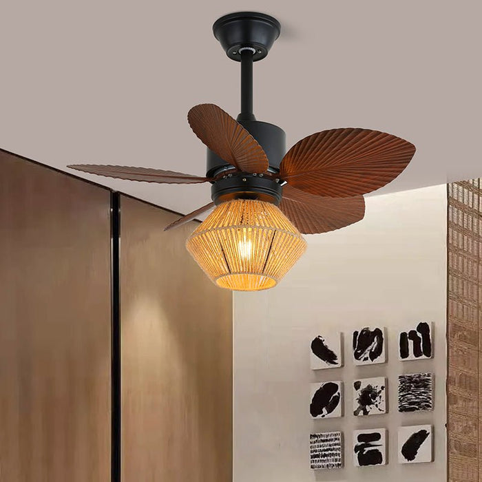 Loft Blade Cage Ceiling Fan Light Vakkerlight