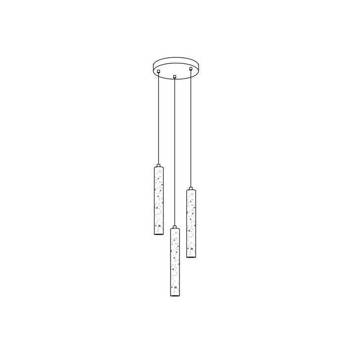 Long Cylinder Pendant Lamp Vakkerlight