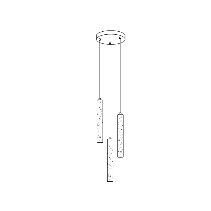 Long Cylinder Pendant Lamp Vakkerlight