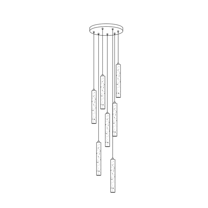 Long Cylinder Pendant Lamp Vakkerlight