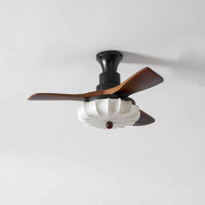 Lotus Bloom Ceiling Fan Light Vakkerlight