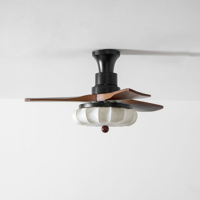 Lotus Bloom Ceiling Fan Light Vakkerlight