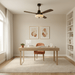 Lotus Bloom Ceiling Fan Light Vakkerlight