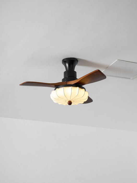 Lotus Bloom Ceiling Fan Light Vakkerlight
