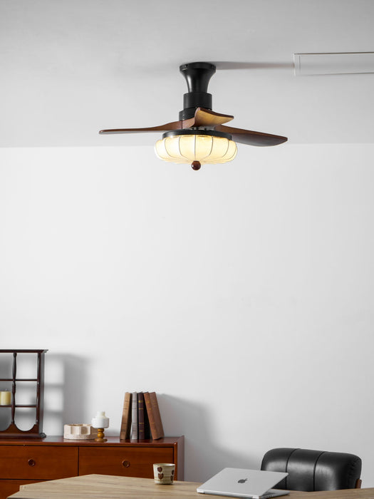 Lotus Bloom Ceiling Fan Light Vakkerlight