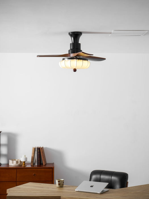 Lotus Bloom Ceiling Fan Light Vakkerlight