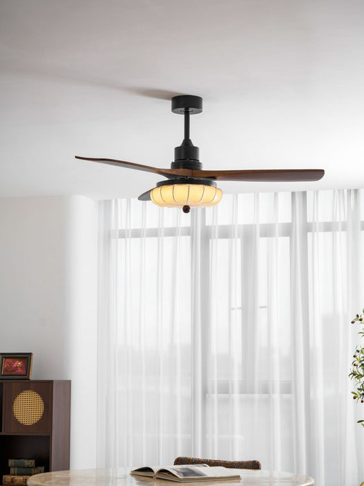 Lotus Bloom Ceiling Fan Light Vakkerlight