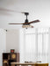 Lotus Bloom Ceiling Fan Light Vakkerlight