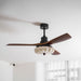 Lotus Bloom Ceiling Fan Light Vakkerlight