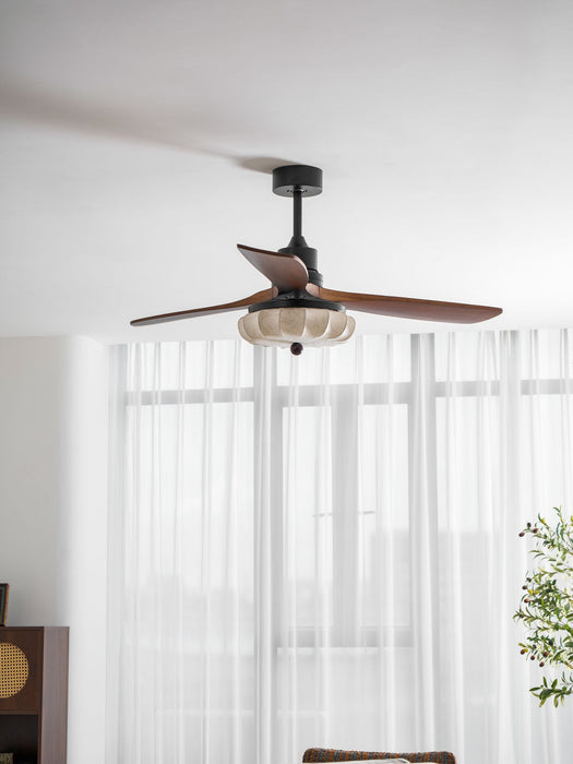 Lotus Bloom Ceiling Fan Light Vakkerlight