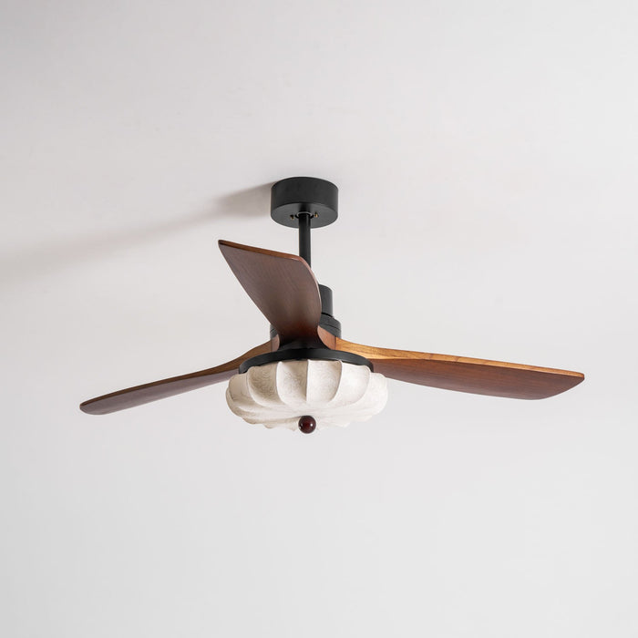 Lotus Bloom Ceiling Fan Light Vakkerlight
