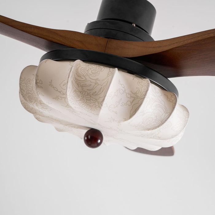 Lotus Bloom Ceiling Fan Light Vakkerlight