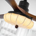Lotus Bloom Ceiling Fan Light Vakkerlight