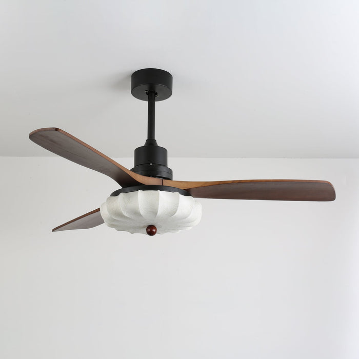 Lotus Bloom Ceiling Fan Light Vakkerlight