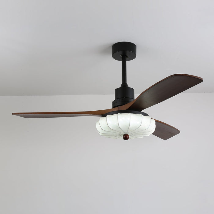 Lotus Bloom Ceiling Fan Light Vakkerlight