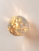 Luma Vein Stone Sphere Wall Light Vakkerlight
