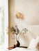 Luma Vein Stone Sphere Wall Light Vakkerlight