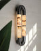 Luma Arc Twin Alabaster Sconce Vakkerlight