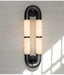 Luma Arc Twin Alabaster Sconce Vakkerlight