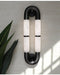 Luma Arc Twin Alabaster Sconce Vakkerlight