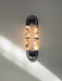 Luma Arc Twin Alabaster Sconce Vakkerlight