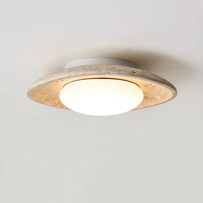 Luma Travertine Ceiling Light Vakkerlight